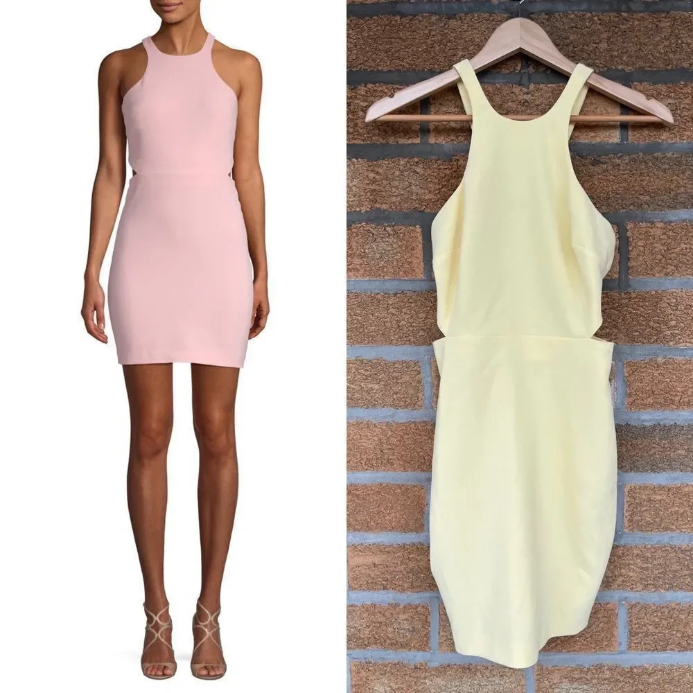LIKELY Arcadia Bodycon Dress size 0 Yellow